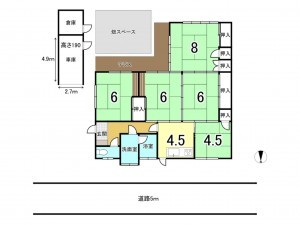 徳島市名東町２丁目の一戸建ての画像です