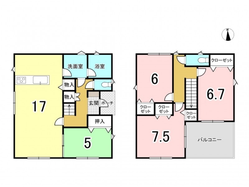 徳島市住吉５丁目の一戸建ての画像です