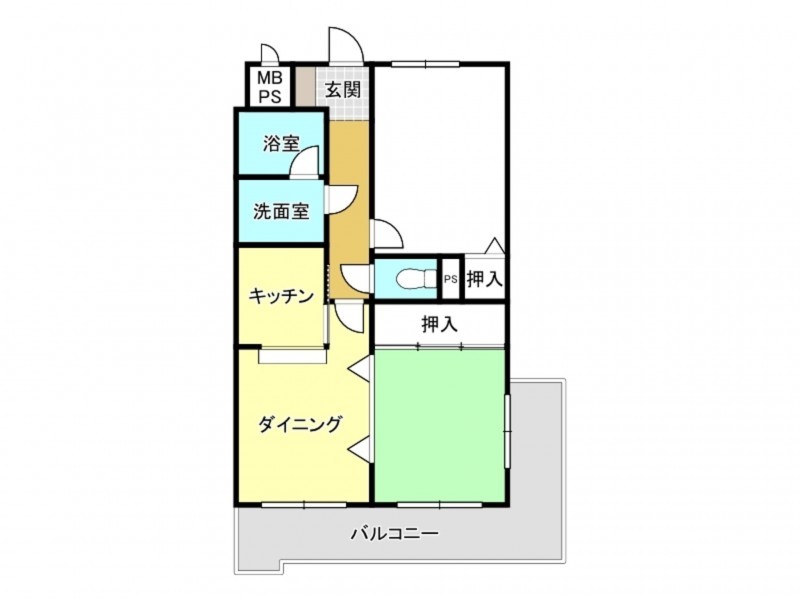 徳島市南佐古六番町のマンションの画像です