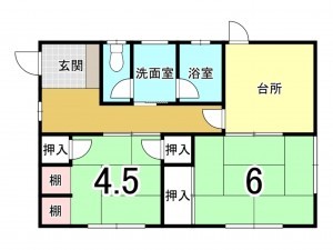 徳島市南末広町の一戸建ての画像です