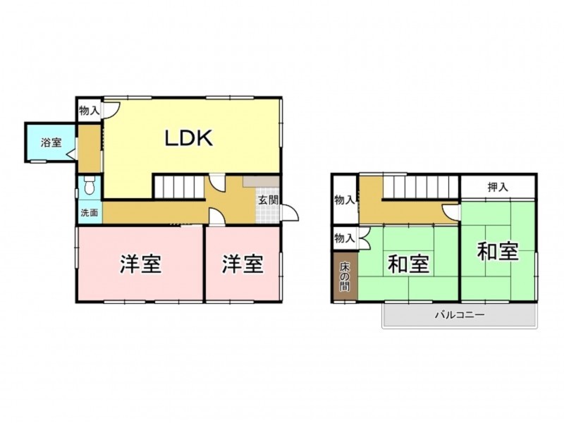 徳島市大谷町南谷の一戸建ての画像です