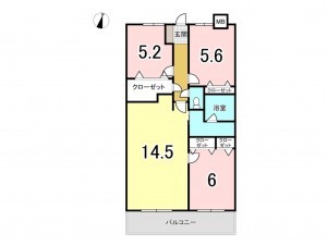 徳島市南田宮2丁目のマンションの画像です