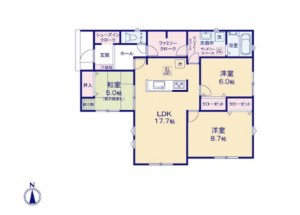 徳島市国府町西黒田字南傍示の一戸建ての画像です
