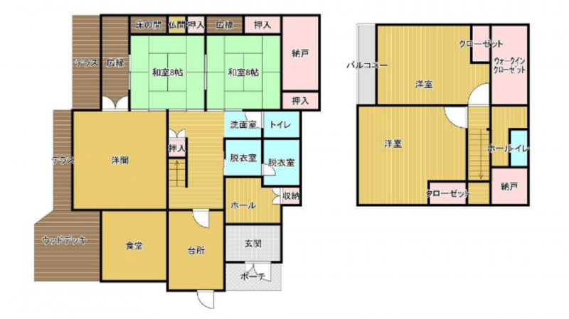 徳島市川内町宮島浜の一戸建ての画像です