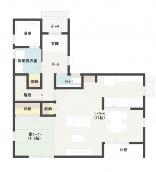 徳島市中島田町1丁目の一戸建ての画像です