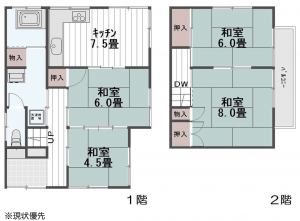 徳島市南沖洲5丁目の一戸建ての画像です