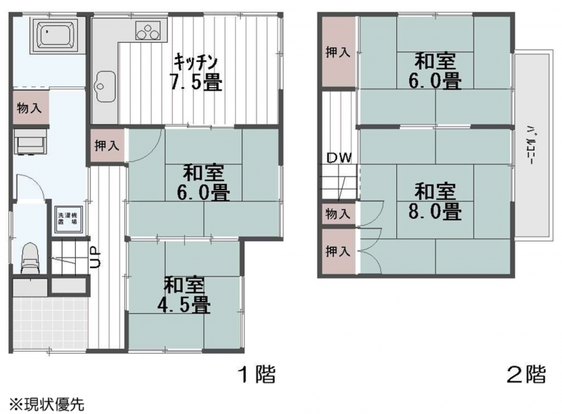 徳島市南沖洲5丁目の一戸建ての画像です