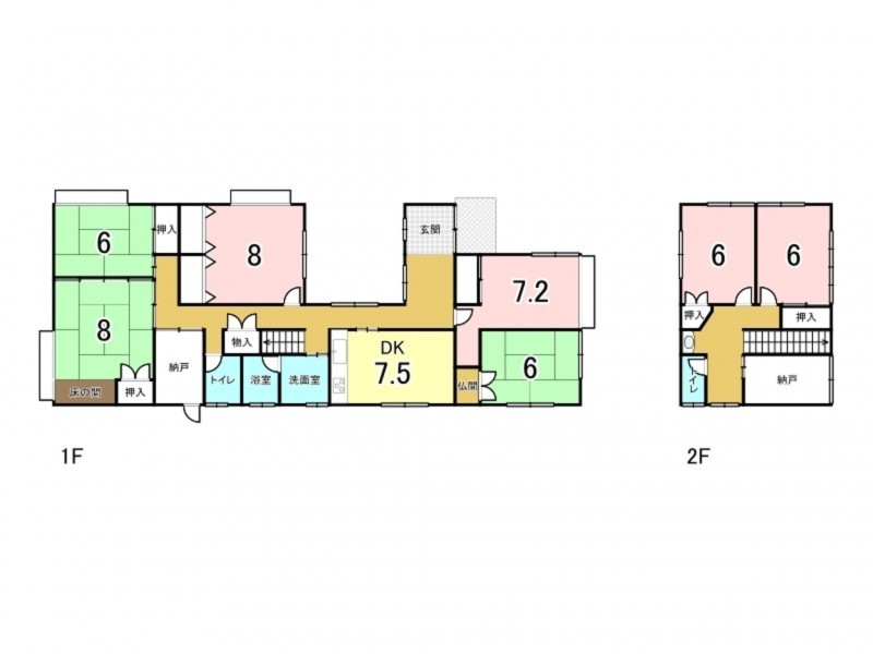 徳島市国府町和田字表の一戸建ての画像です