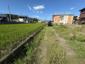 徳島市方上町舟戸川の土地の画像です