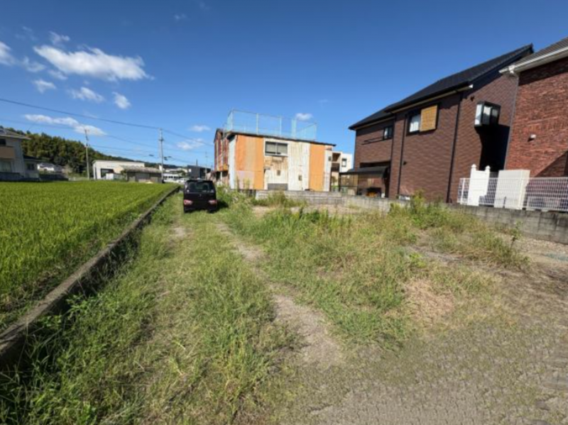 徳島市方上町舟戸川の土地の画像です