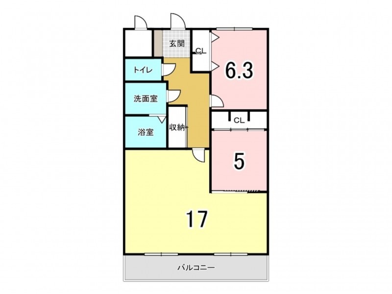 徳島市助任橋4丁目のマンションの画像です