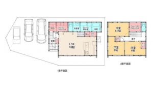 徳島市八万町内浜の一戸建ての画像です