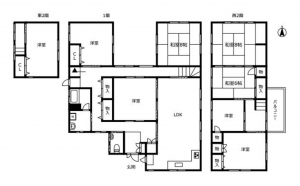 徳島市名東町2丁目の一戸建ての画像です
