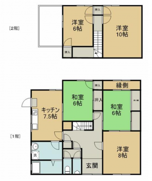 徳島市国府町和田字七反田の一戸建ての画像です