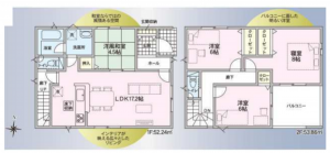 徳島市方上町中内の一戸建ての画像です