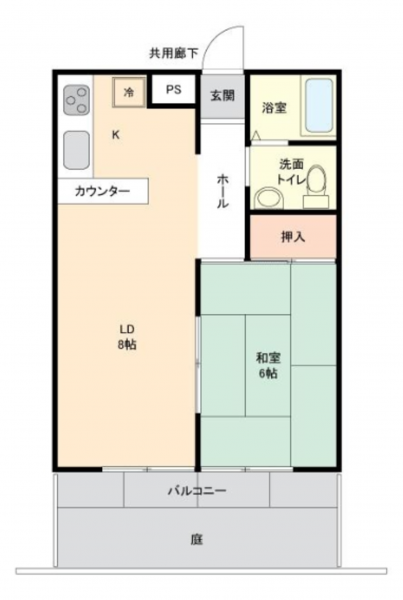 徳島市国府町観音寺のマンションの画像です