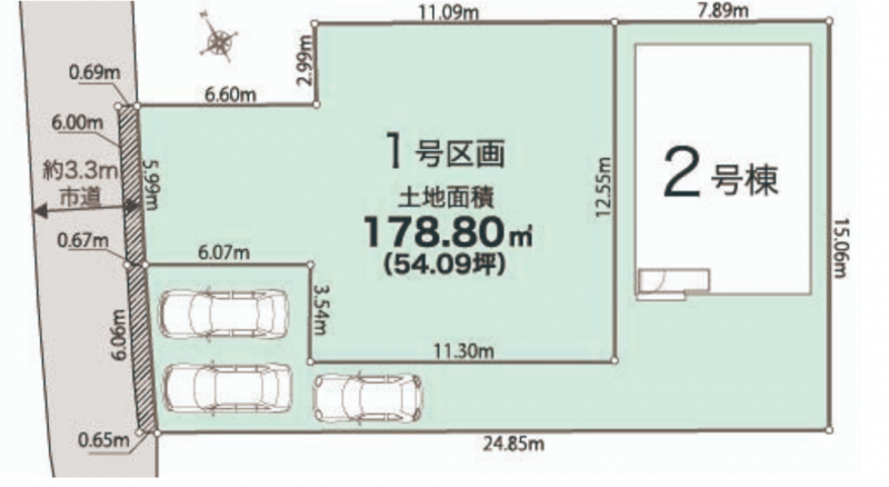徳島市春日1丁目の一戸建ての画像です