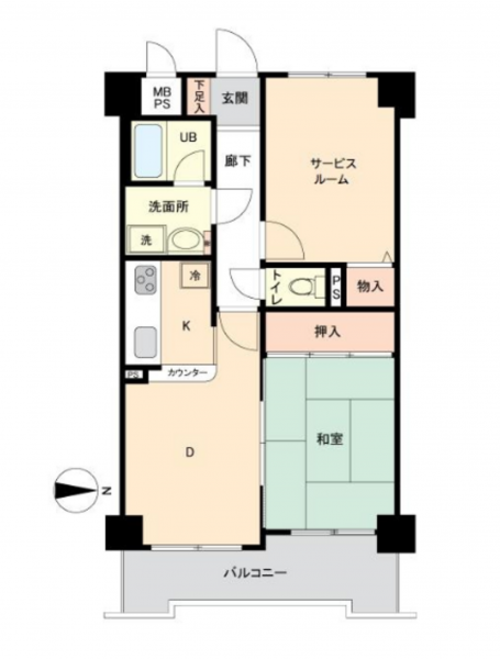 徳島市南佐古六番町の収益物件の画像です
