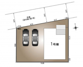 徳島市八万町新貝の一戸建ての画像です