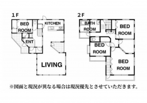 徳島市八万町法花谷の一戸建ての画像です