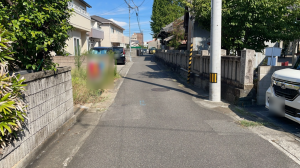 徳島市明神町5丁目の土地の画像です
