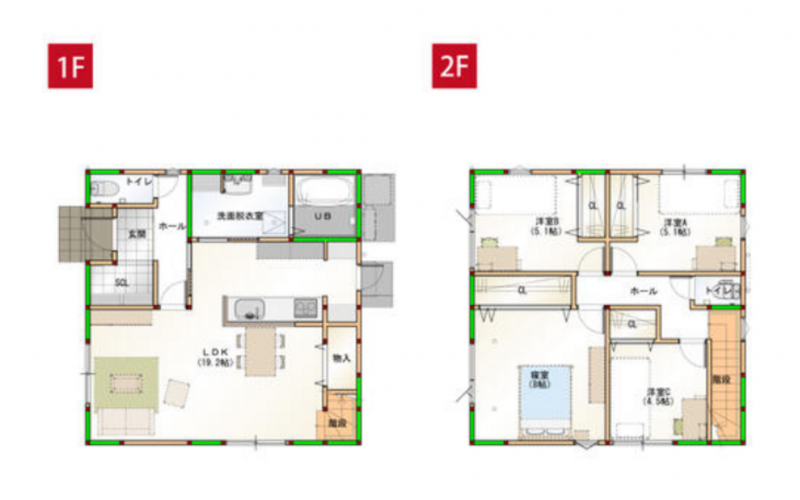 徳島市西新浜町1丁目の一戸建ての画像です
