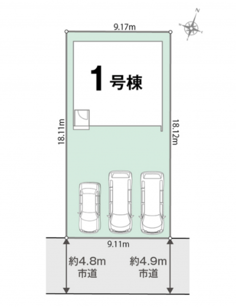 徳島市北沖洲1丁目の一戸建ての画像です