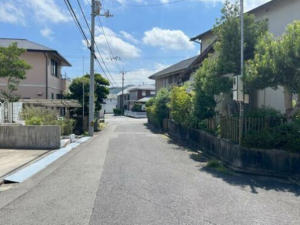 徳島市上八万町西山の土地の画像です