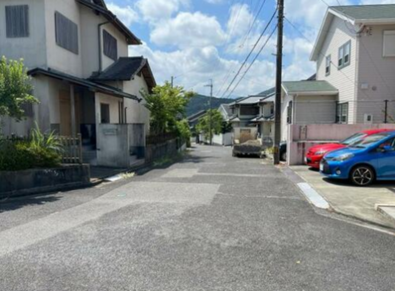 徳島市上八万町西山の土地の画像です