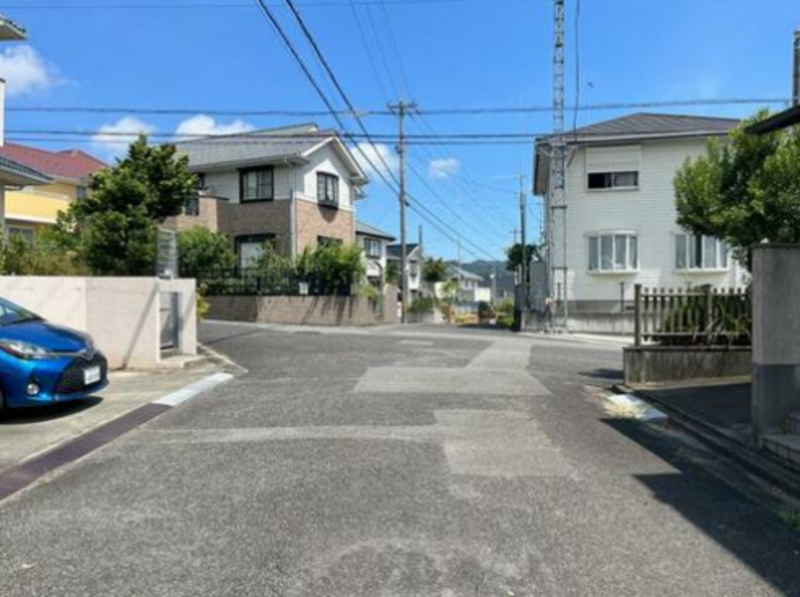 徳島市上八万町西山の土地の画像です