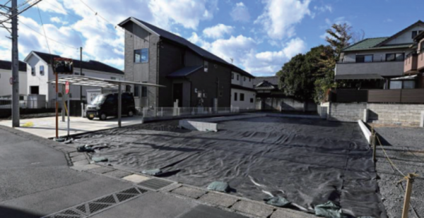 武蔵村山市中央、土地の外観画像です