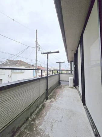 武蔵村山市三ツ木、中古一戸建てのバルコニー画像です