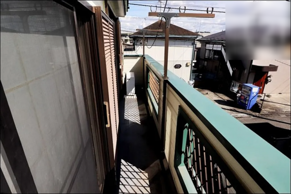 武蔵村山市大南、中古一戸建てのバルコニー画像です