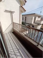 武蔵村山市大南、中古一戸建てのバルコニー画像です