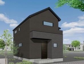 武蔵村山市岸、新築一戸建ての完成予想図（外観）画像です