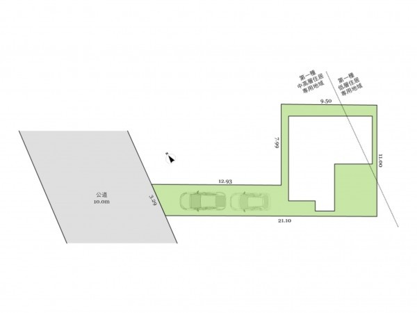 武蔵村山市岸、新築一戸建ての間取り画像です