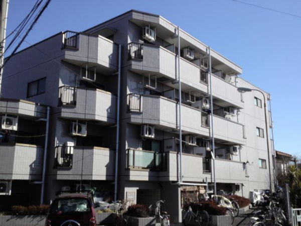 武蔵村山市学園、マンションの外観画像です