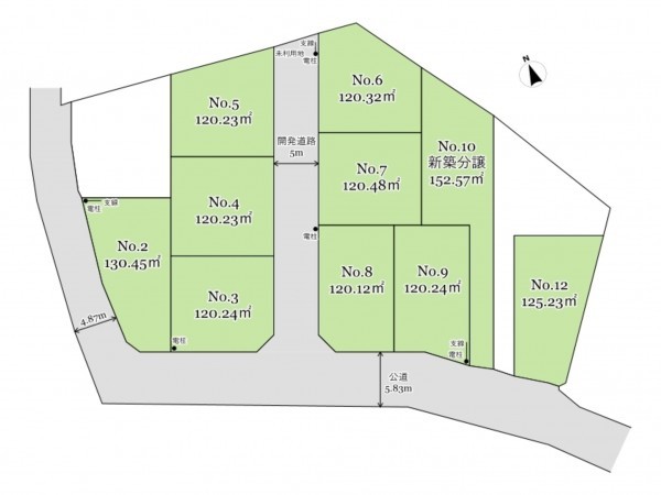 武蔵村山市中藤、新築一戸建てのその他画像です