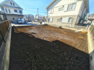 武蔵村山市大南、新築一戸建ての外観画像です