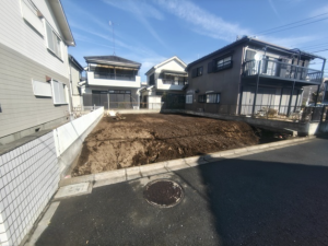 武蔵村山市大南、新築一戸建ての外観画像です