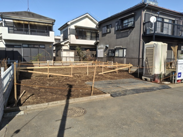 武蔵村山市大南、新築一戸建ての外観画像です