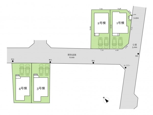 武蔵村山市残堀、新築一戸建てのその他画像です