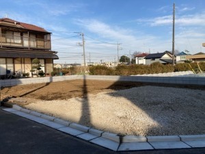 武蔵村山市学園、新築一戸建ての外観画像です