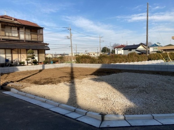 武蔵村山市学園、新築一戸建ての外観画像です