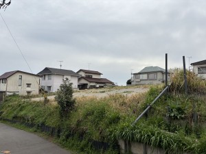 武蔵村山市中藤、土地の外観画像です