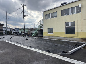 武蔵村山市三ツ木、土地の前面道路を含む現地写真画像です
