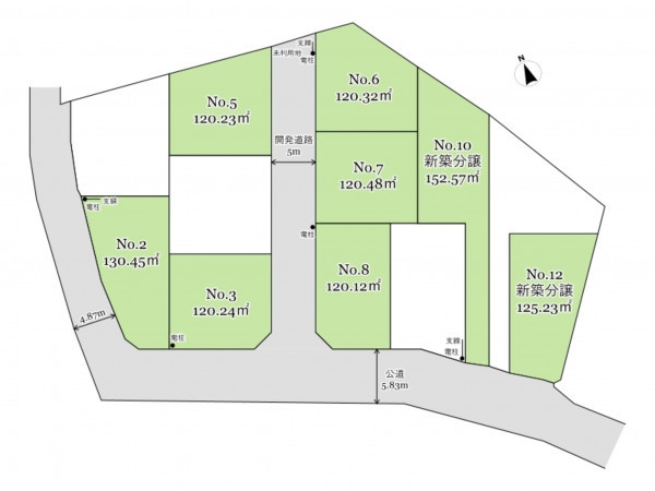 武蔵村山市中藤、新築一戸建てのその他画像です