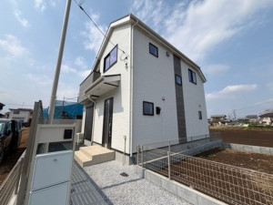 武蔵村山市伊奈平、新築一戸建ての外観画像です