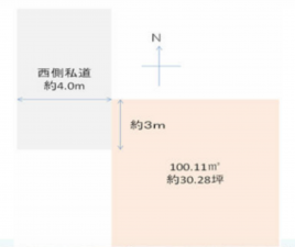 桶川市鴨川、中古一戸建ての画像です