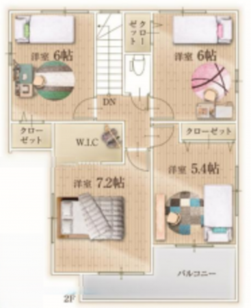 桶川市、新築一戸建ての画像です